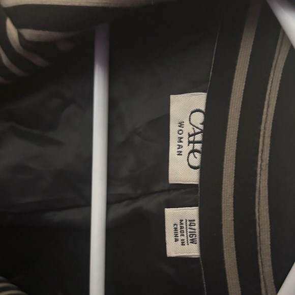 Cato Black and Tan Striped Blazer - Picture 3 of 4